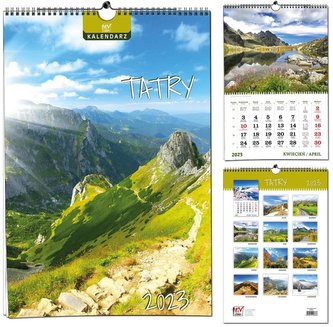 Kalendarz 2022 13 Plansz B3 - Tatry