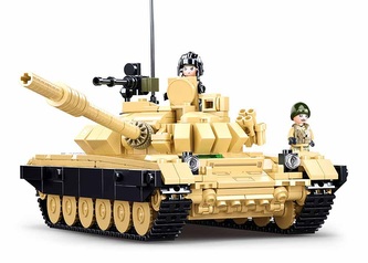 Sluban Model Bricks M38-B1011 Hlavní bitevní tank T-72B3 2 v 1