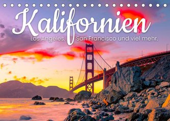 Kalifornien - Los Angeles, San Francisco und viel mehr. (Tischkalender 2023 DIN A5 quer)