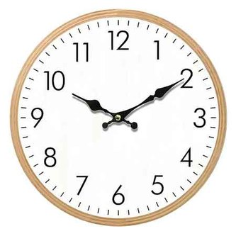 Hodiny nástěnné MDF, 34cm