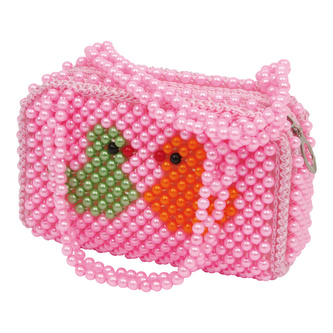 Small Foot Kabelka z perel s ptáčky