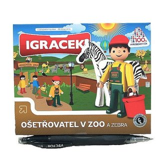 Igráček-Ošetřovatel a zebra