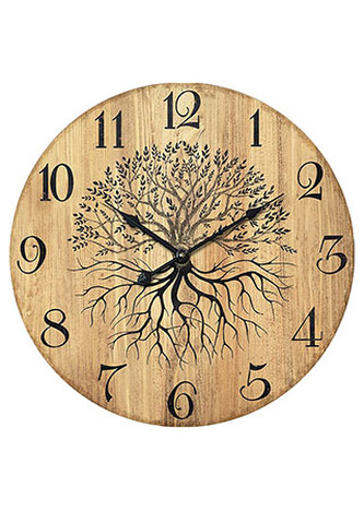 Hodiny nástěnné MDF, 58cm