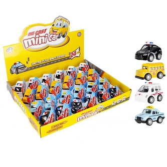 Kovové auto záchranných složek