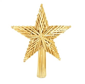 Špice Vánoční slaměná hvězda