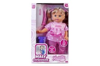 Lalka Natalia mały czyścioszek 33cm