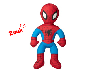 Spiderman plyšový 38cm na baterie se zvukem 12m+