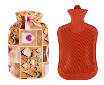 THERMOFOR - 238 srdce - 21x29 cm ( povlak na gumičku mikroflanel )