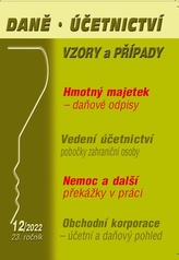 Daně, účetnictví, vzory a případy 12/2022