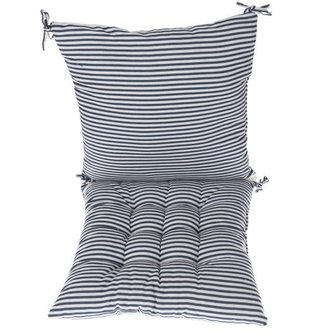 Sedák na židli a polštář na opěradlo zad, 0/100