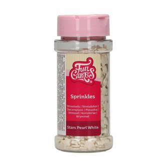 Cukrové perleťové hvězdičky 60g - FunCakes