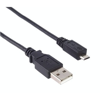 PremiumCord kabel USB 2.0 A-Micro USB B 1,5m černý