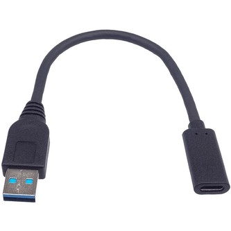 PremiumCord adaptér USB-A 3.0 - USB-C 0,2m