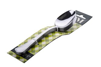 SZTUĆCE LONDON ŁYŻKA STOŁOWA BLISTER 6SZT    -B&M;