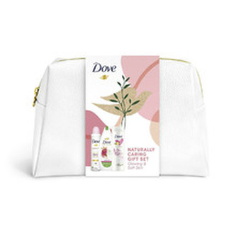 Dove Dárková sada tělové péče s kosmetickou taškou Glowing woman