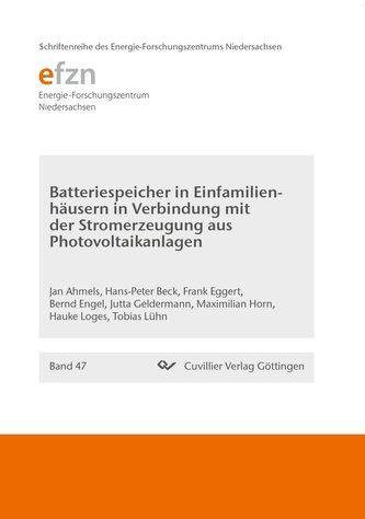 Batteriespeicher in Einfamilienhäusern in Verbindung mit der Stromerzeugung aus Photovoltaikanlagen