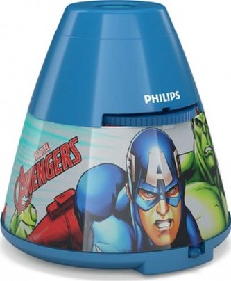 LED LAMPIČKA S PROJEKTOREM 2 v 1 Avengers 71769/35/P0