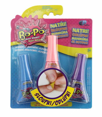 BO-PO sada 3 laky na nehty