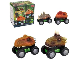 Auto dinosaurus, na baterie, 13 x 9,5 x 13 cm