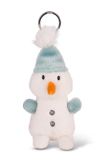 Plyšový přívěsek na klíče Sněhulák Flakejake 10 cm