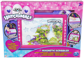 Magnetická psací tabulka velká Hatchimals