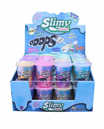 Slimy metalic prdící, kelímek 80g