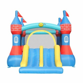 Skákací hrad s dvojitou skluzavkou