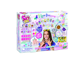 Nalepovací nehty - Jednorožec