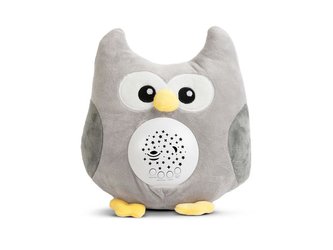Dětská plyšová sovička BEWELLO BW2040 se světlem a zvukem