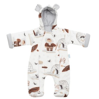 Kojenecký Wellsoft zimní overal New Baby Eskimo - velikost 74 (6-9m)