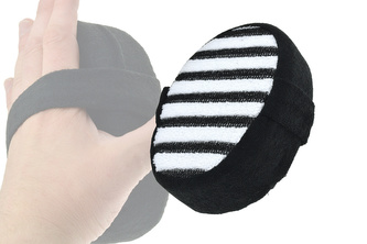 Masážní mycí houba - Zebra