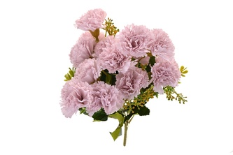 Umělá kytice karafiát starorůžová