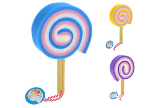 Koupelnová mycí houba - Lízátko