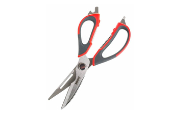 Nůžky kuchyňské univerzální rozložitelné CULINARIA 22,5cm, červené