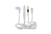 Sluchátka s mikrofonem, bílá