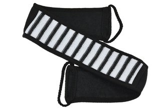 Masážní žínka na záda - Zebra