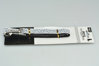 Puntíkované vodítko pro psy - PETS B&W;