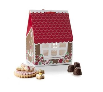 Krabička na cukroví domeček 4ks - Ibili