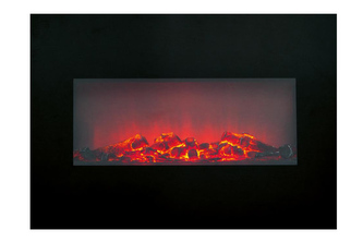 Krbová kamna na zeď Memphis LED 1800W