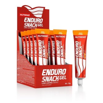 Endurosnack Gel - Nutrend - pomeranč - 10 x 75 g