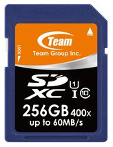 TEAM 256GB Secure Digital SDXC/ UHS-1