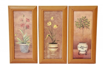 Obraz s květinami s/3