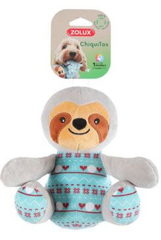Hračka pes CHIQUITOS Lenochod Sitting plyš Zolux