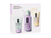 Clinique Dárková sada čisticí péče pro suchou až smíšenou pleť 3 Steps to Clean woman