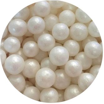 Cukrové perly Jumbo perleťové 7mm 70g - Scrumptious