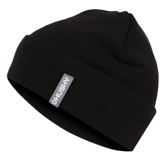 Dětská merino čepice Merhat 6 black - XS