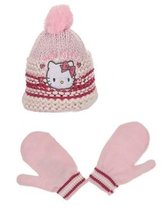 ČEPICE A RUKAVICE HELLO KITTY baby  - velikost 48