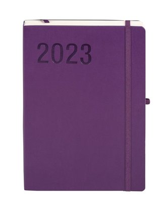 Kalendarz 2023 Impresja B5 fioletowy DNS ANTRA