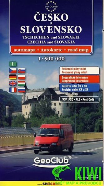 Česko+Slovensko 1:500T
