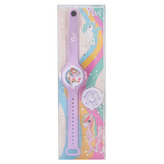 Lesk na rty v náramku Ylvi | ASST, Fialový náramek, Jablko a vanilka